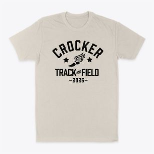 Crocker Elementary School Track and Field Classic Dad T-Shirt