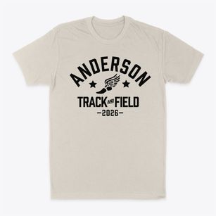Anderson Elementary School Track and Field Classic Dad T-Shirt