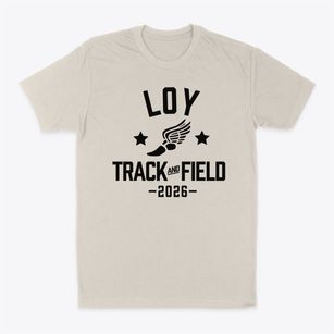 Loy Elementary School Track and Field Classic Dad T-Shirt