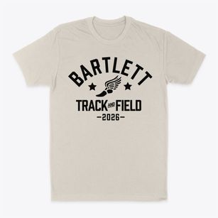 Bartlett Elementary School Track and Field Classic Dad T-Shirt
