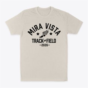 Mira Vista Elementary School Track and Field Classic Dad T-Shirt