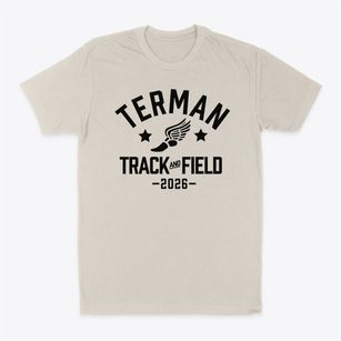 Terman Middle School Track and Field Classic Dad T-Shirt