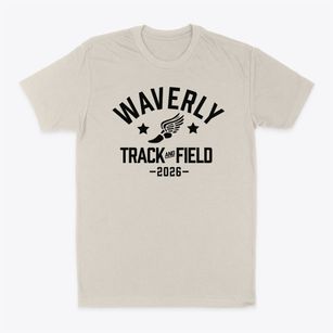 Waverly High School Track and Field Classic Dad T-Shirt