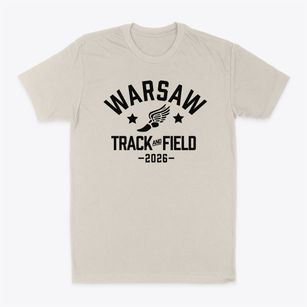 Warsaw Elementary School Track and Field Classic Dad T-Shirt