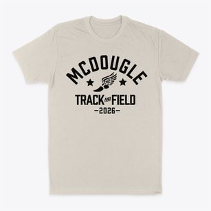Mcdougle Middle School Track and Field Classic Dad T-Shirt