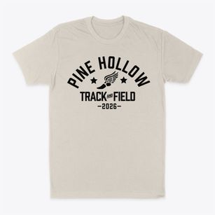 Pine Hollow Middle School Track and Field Classic Dad T-Shirt