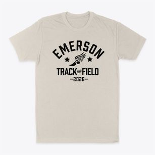 Emerson Elementary School Track and Field Classic Dad T-Shirt