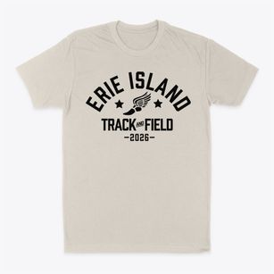 Erie Island Elementary School Track and Field Classic Dad T-Shirt