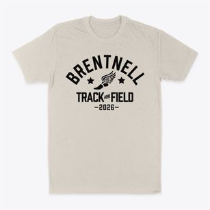 Brentnell Montessori School Track and Field Classic Dad T-Shirt