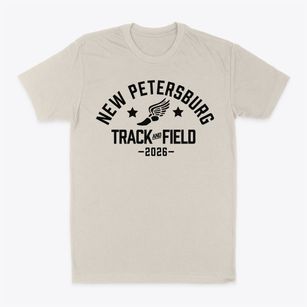 New Petersburg Elementary School Track and Field Classic Dad T-Shirt