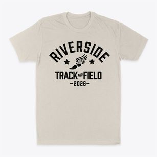 Riverside Elementary School Track and Field Classic Dad T-Shirt