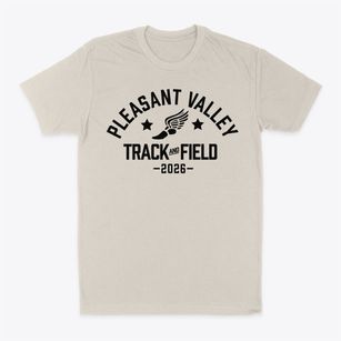 Pleasant Valley Elementary School Track and Field Classic Dad T-Shirt