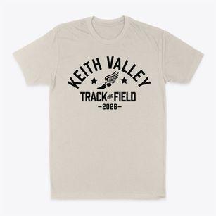 Keith Valley Middle School Track and Field Classic Dad T-Shirt