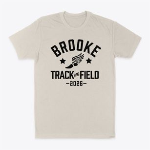 Brooke Elementary School Track and Field Classic Dad T-Shirt