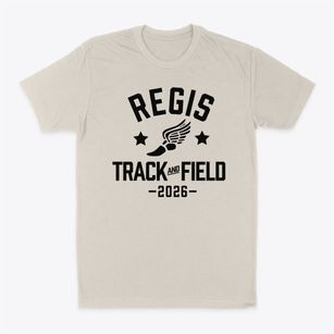 Regis Academy Track and Field Classic Dad T-Shirt