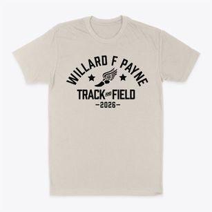 Willard F Payne Elementary School Track and Field Classic Dad T-Shirt