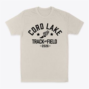 Coro Lake Elementary School Track and Field Classic Dad T-Shirt