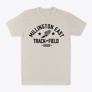 Millington East Elementary School Track and Field Classic Dad T-Shirt