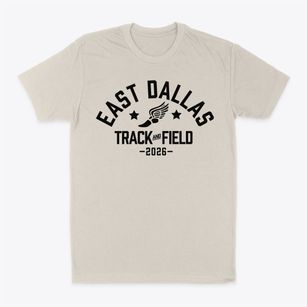 East Dallas Community School Track and Field Classic Dad T-Shirt
