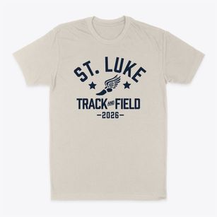 Saint Luke Catholic School Track and Field Classic Dad T-Shirt