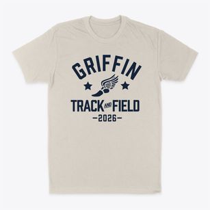 Griffin Middle School Track and Field Classic Dad T-Shirt