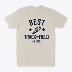 Best Elementary School Track and Field Classic Dad T-Shirt