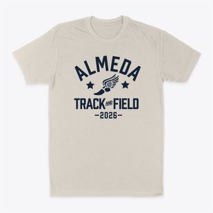 Almeda Elementary School Track and Field Classic Dad T-Shirt