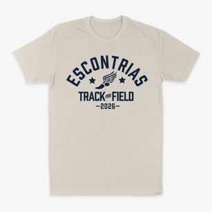 Escontrias Elementary School Track and Field Classic Dad T-Shirt