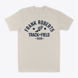 Frank Roberts Elementary School Track and Field Classic Dad T-Shirt