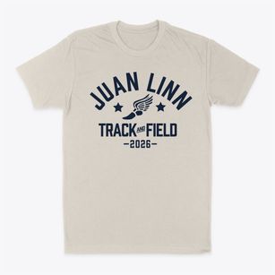 Juan Linn Math & Science Magnet School Track and Field Classic Dad T-Shirt