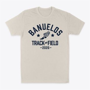 Dr. Antonio Banuelos Elementary School Track and Field Classic Dad T-Shirt
