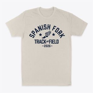 Spanish Fork High School Track and Field Classic Dad T-Shirt