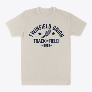 Twinfield Union School Track and Field Classic Dad T-Shirt