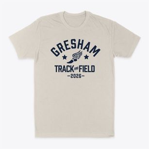 Gresham Middle School Track and Field Classic Dad T-Shirt