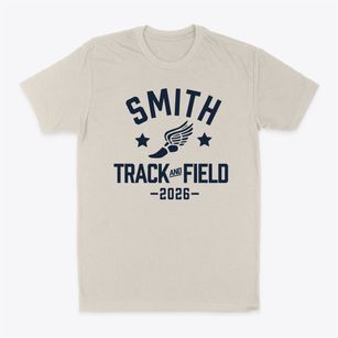 Smith High School Track and Field Classic Dad T-Shirt