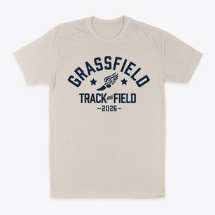 Grassfield High School Track and Field Classic Dad T-Shirt