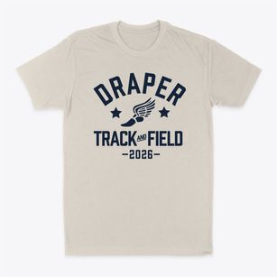 Draper Elementary School Track and Field Classic Dad T-Shirt