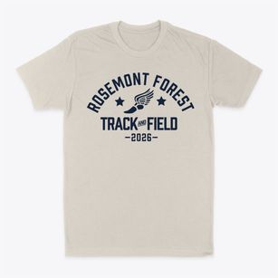 Rosemont Forest Elementary School Track and Field Classic Dad T-Shirt