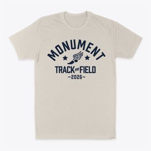 Monument Elementary School Track and Field Classic Dad T-Shirt