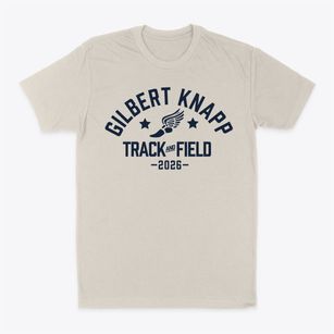 Gilbert Knapp Elementary School Track and Field Classic Dad T-Shirt
