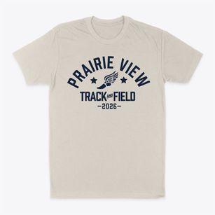 Prairie View Elementary School Track and Field Classic Dad T-Shirt