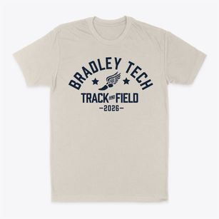 Bradley Technical High School Track and Field Classic Dad T-Shirt