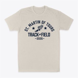 Saint Martin Of Tours Parish School Track and Field Classic Dad T-Shirt