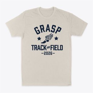 Grasp Independent Study School Track and Field Classic Dad T-Shirt