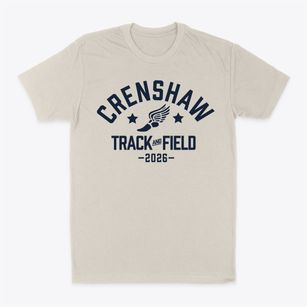 Crenshaw High School Track and Field Classic Dad T-Shirt