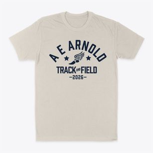 A E Arnold Elementary School Track and Field Classic Dad T-Shirt
