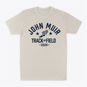 John Muir Middle School Track and Field Classic Dad T-Shirt