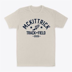 Mckittrick Elementary School Track and Field Classic Dad T-Shirt