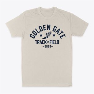 Golden Gate Elementary School Track and Field Classic Dad T-Shirt