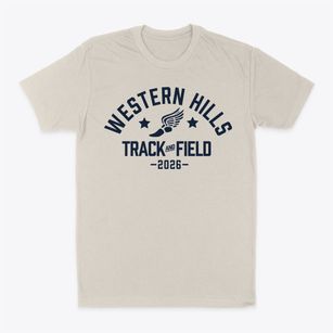 Western Hills Elementary School Track and Field Classic Dad T-Shirt